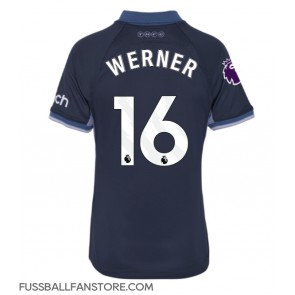 Tottenham Hotspur Timo Werner #16 Replik Auswärtstrikot Damen 2023-24 Kurzarm